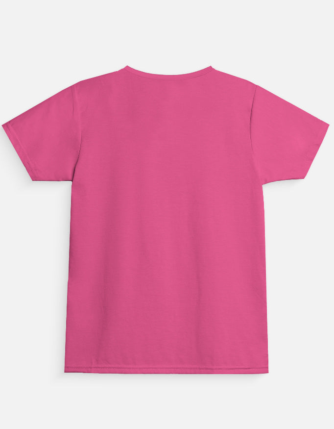 Ice Candy Girl Cartoon T-Shirt Yellow Back View – ToonVerze Kids Tee