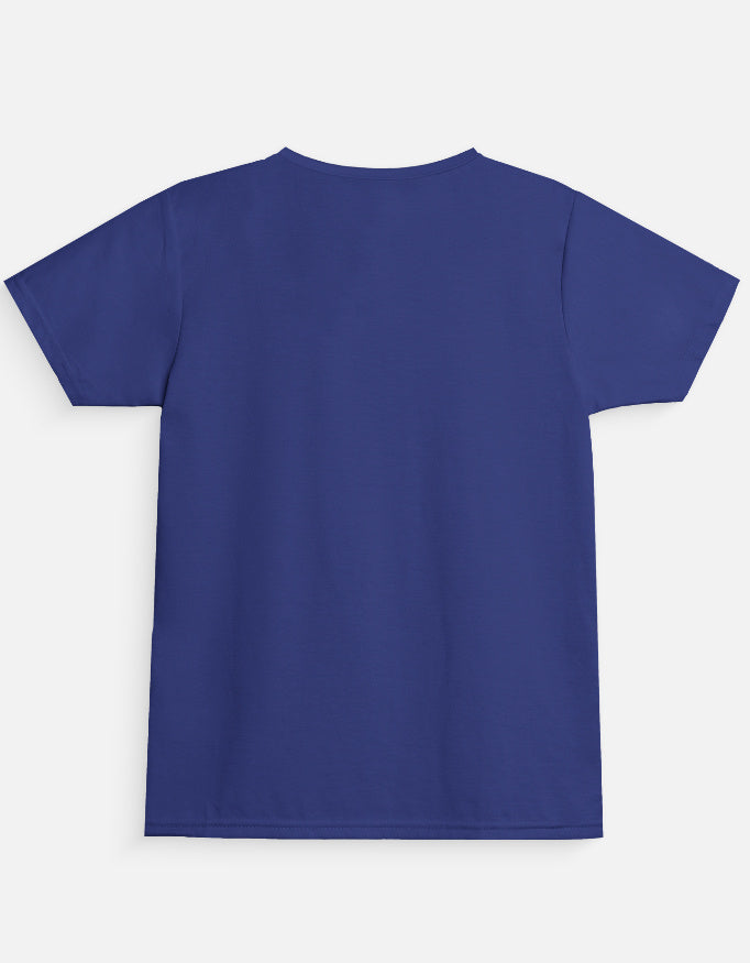 Ice Candy Girl Cartoon T-Shirt Grey Melange Back View – ToonVerze Kids Tee